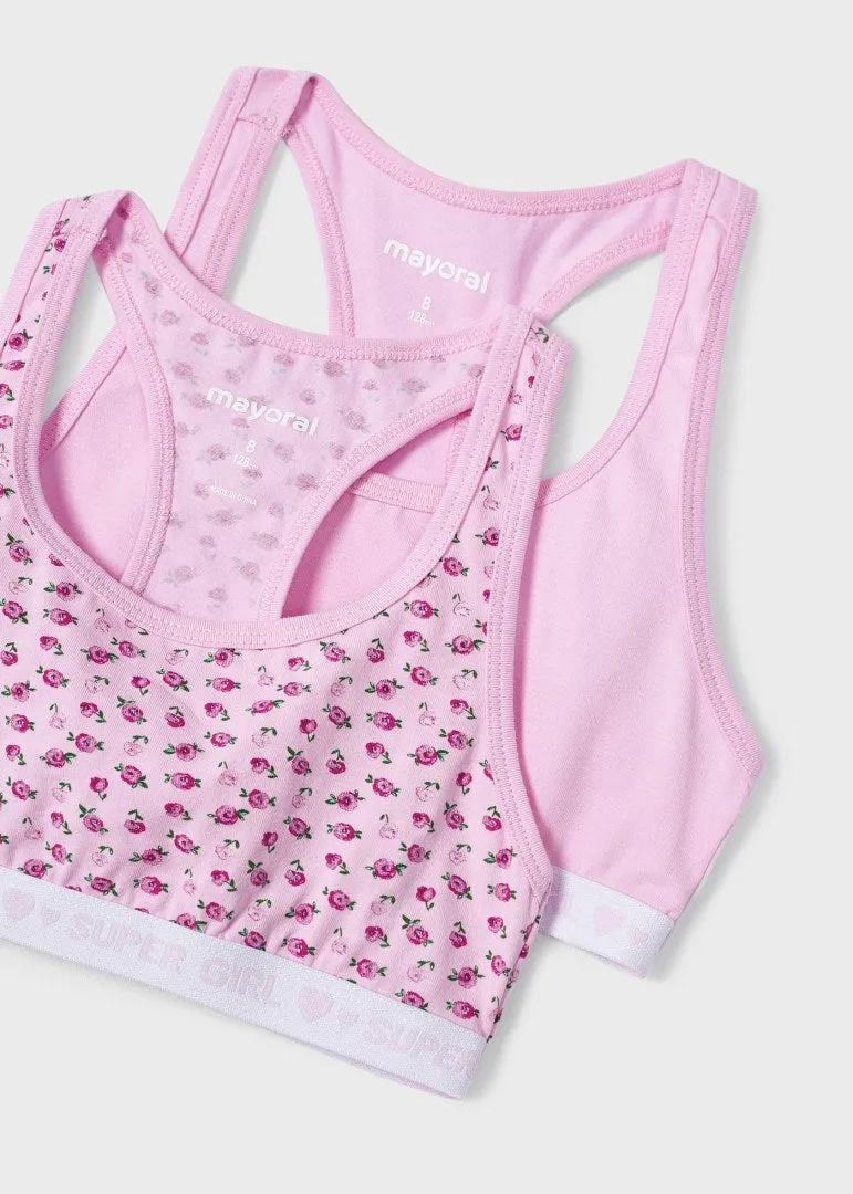 2-PACK COTTON SPORTS BRAS