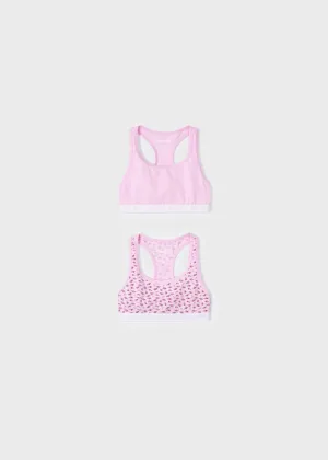 2-PACK COTTON SPORTS BRAS