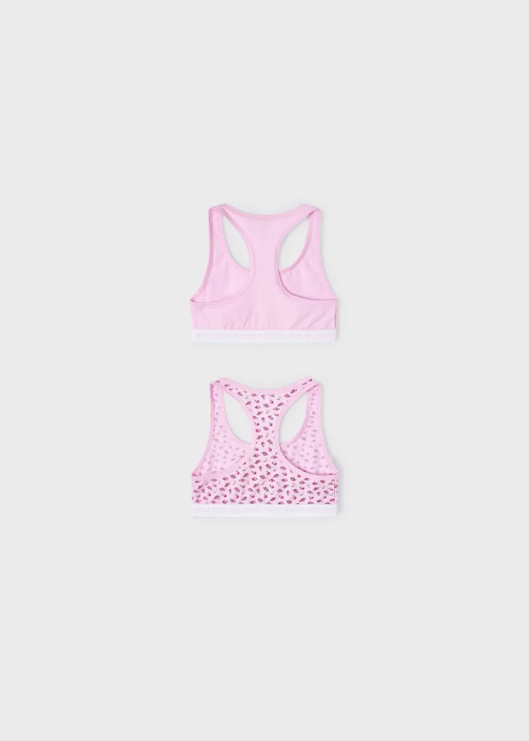 2-PACK COTTON SPORTS BRAS