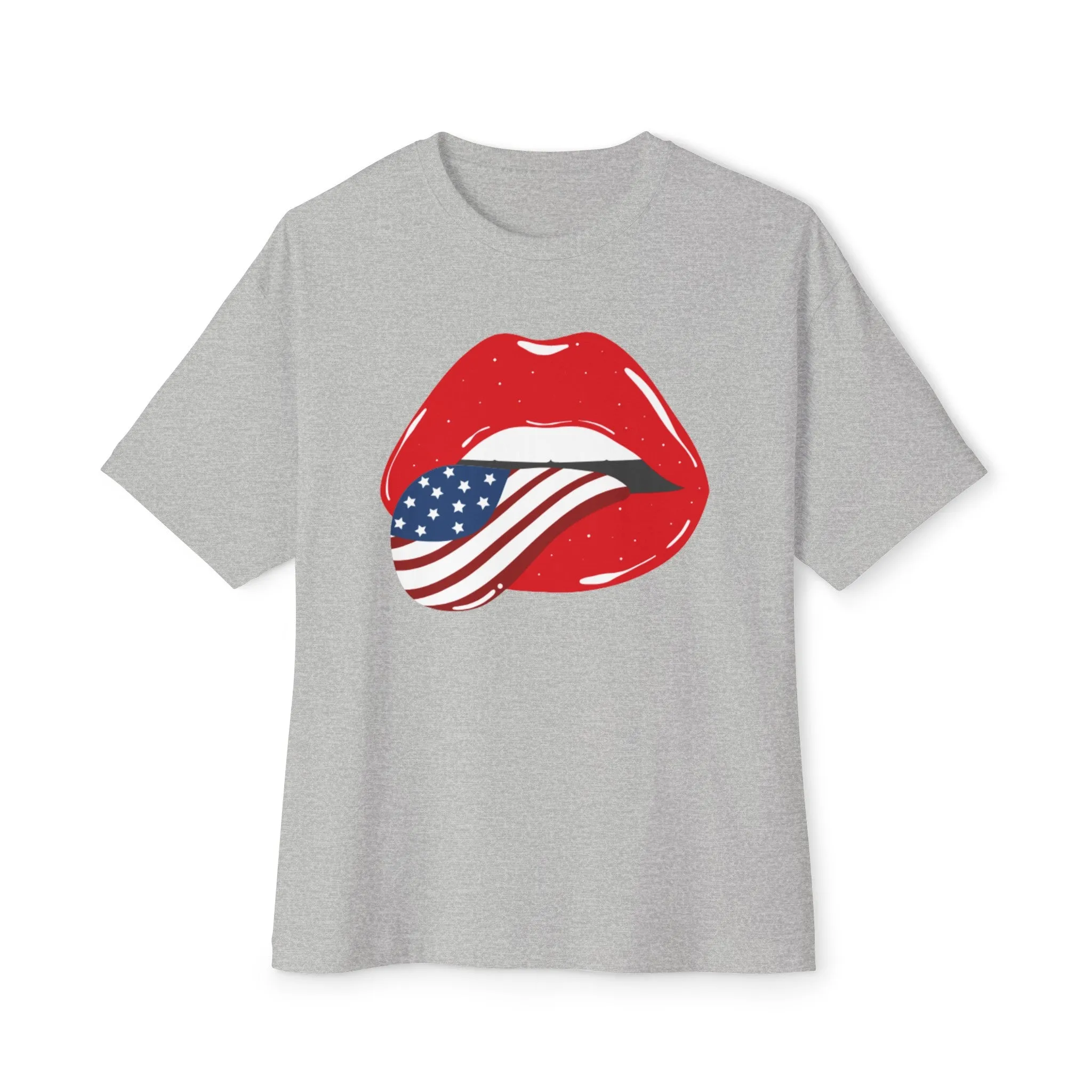 4th of July Sexy American Lips T-Shirt