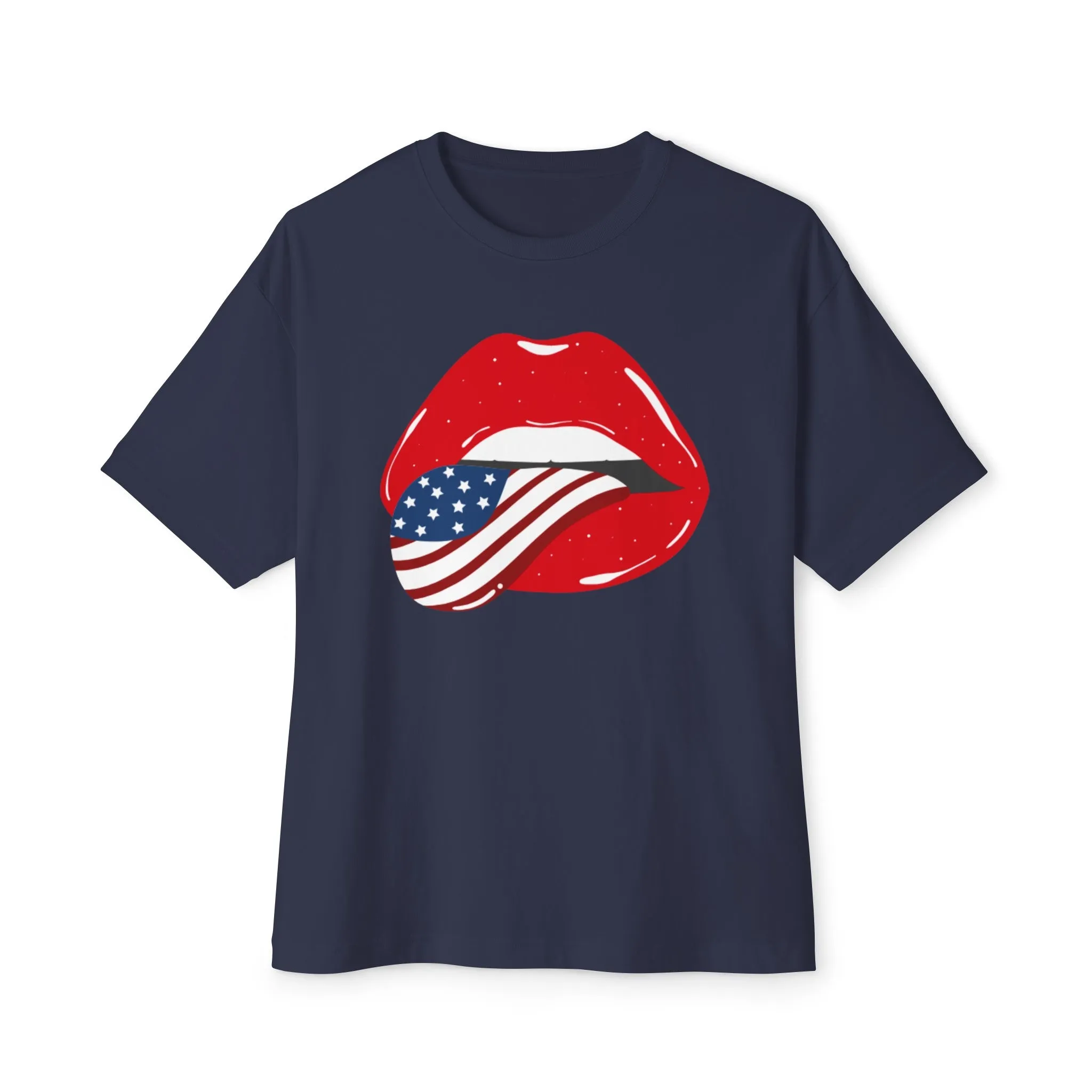 4th of July Sexy American Lips T-Shirt
