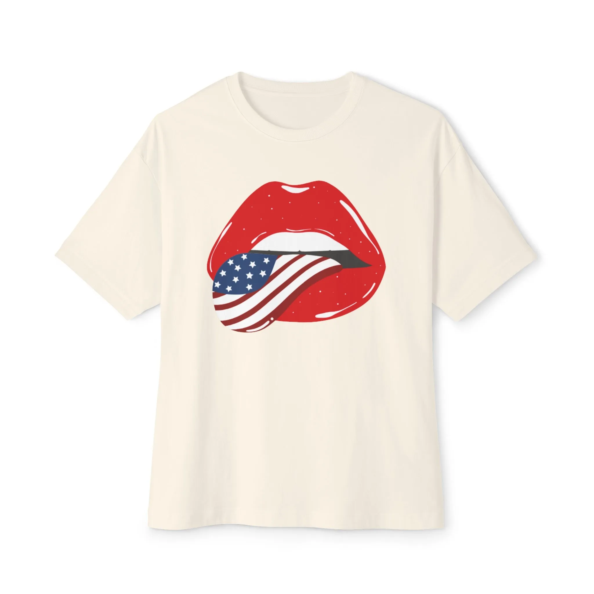 4th of July Sexy American Lips T-Shirt