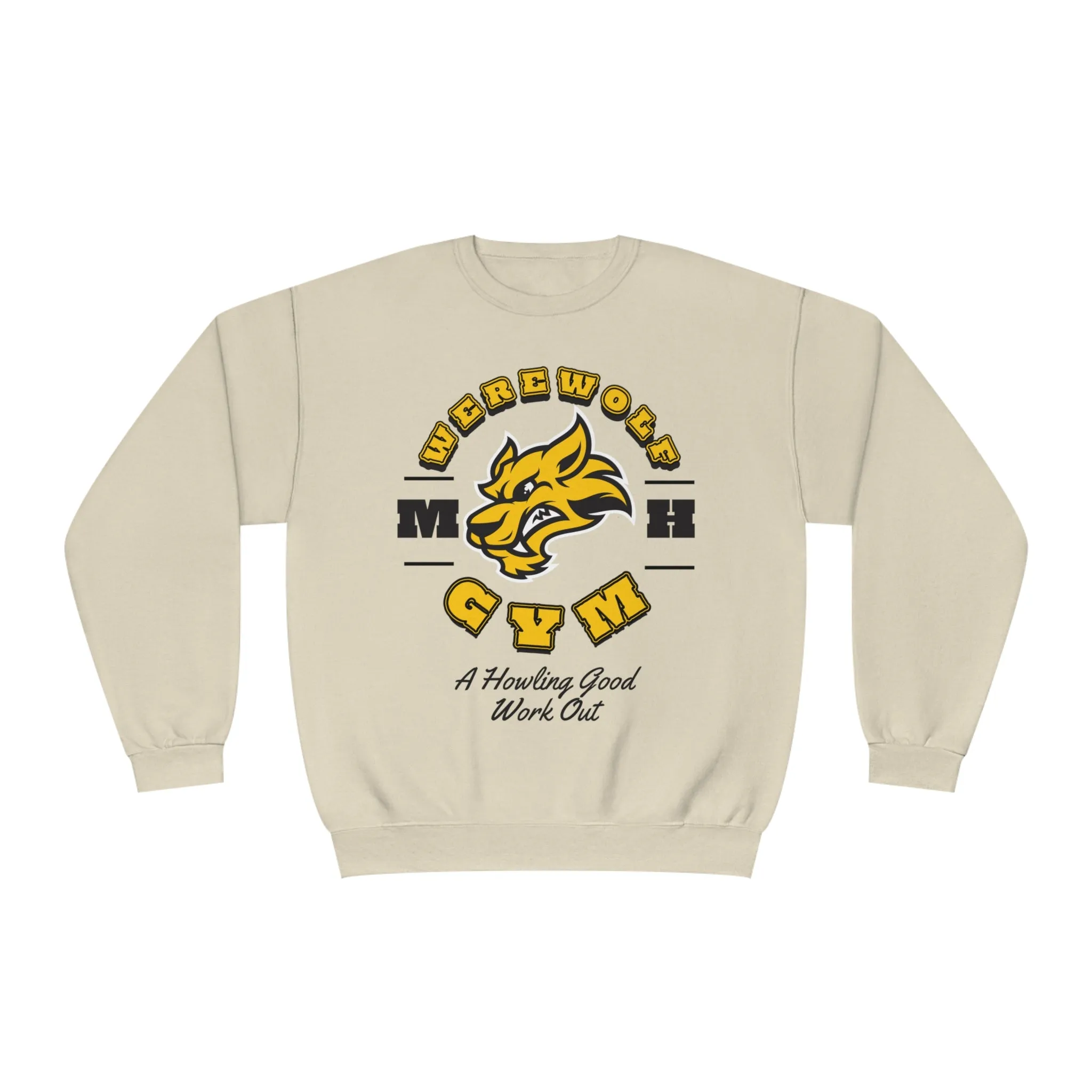 A HOWLING GOOD WORKOUT - CREWNECK