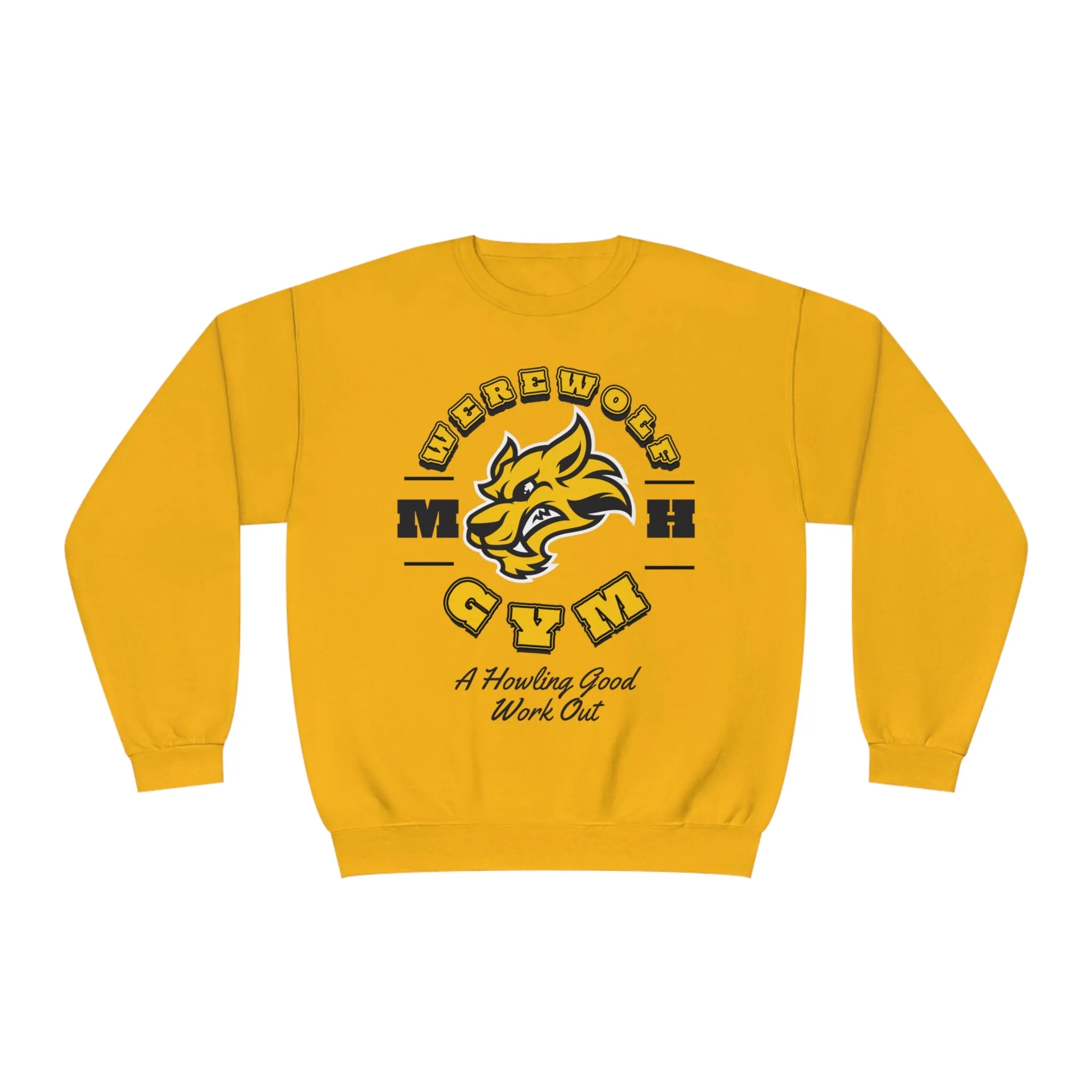 A HOWLING GOOD WORKOUT - CREWNECK