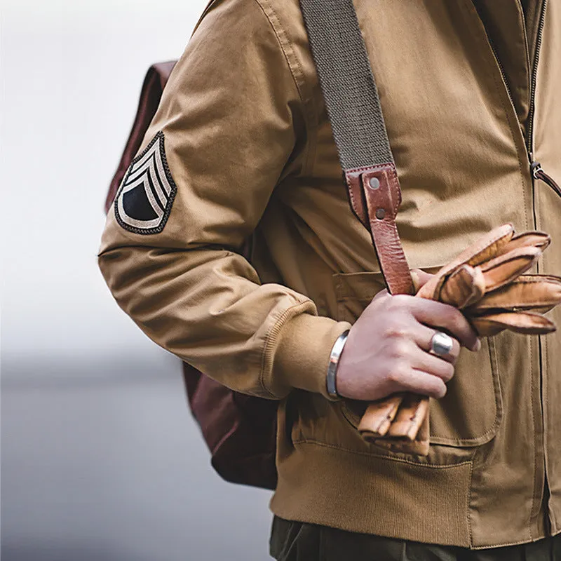 American Military Classic Winter Khaki Tanker Jacket