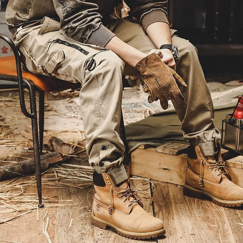 American Retro Outdoor Functional Urban Outdoor Tactical Cargo Pants