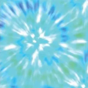 Aqua Blue Tie Dye Capri Super SOFT Leggings OS TC Plus rts Capris