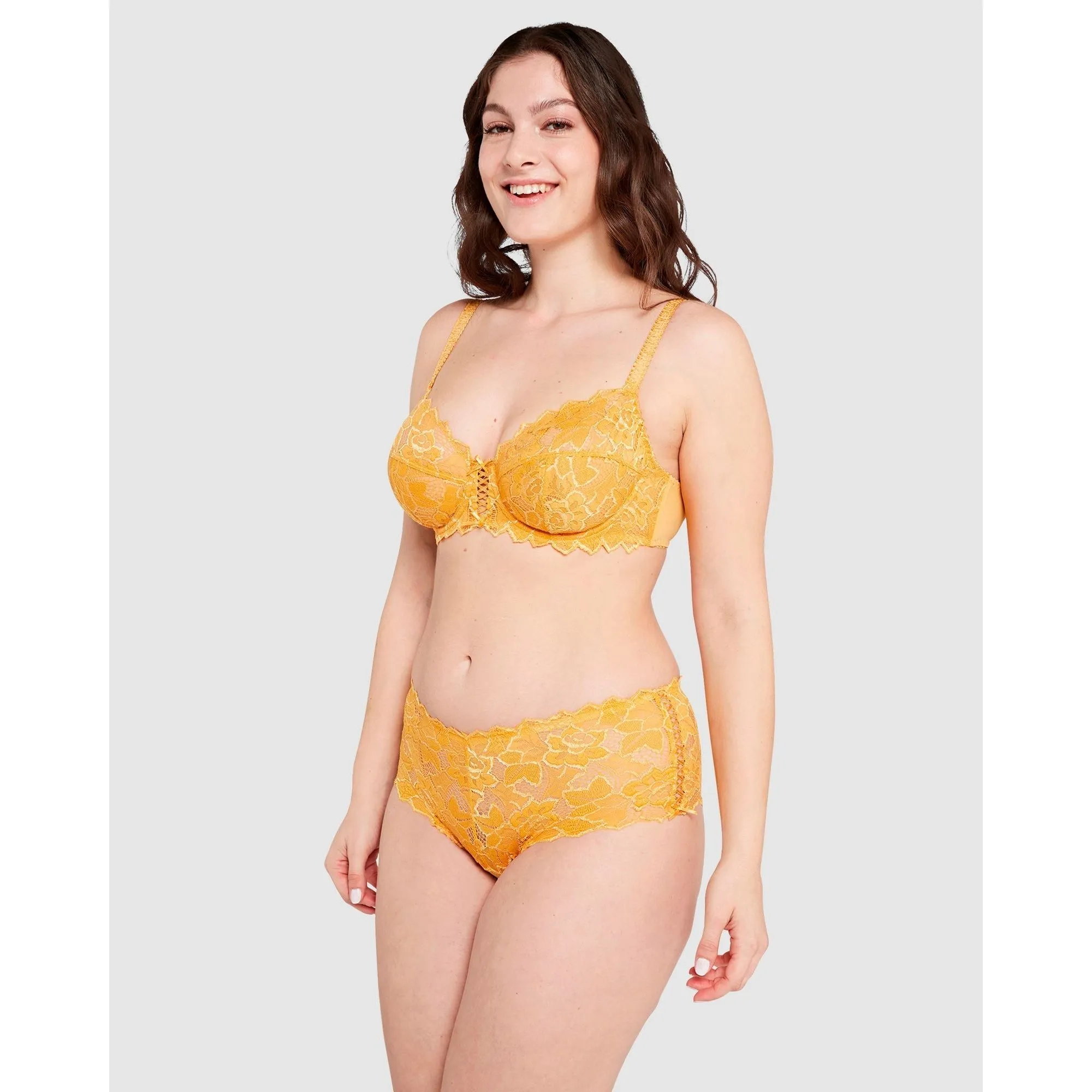 Arum Underwire Balconette Lace Bra