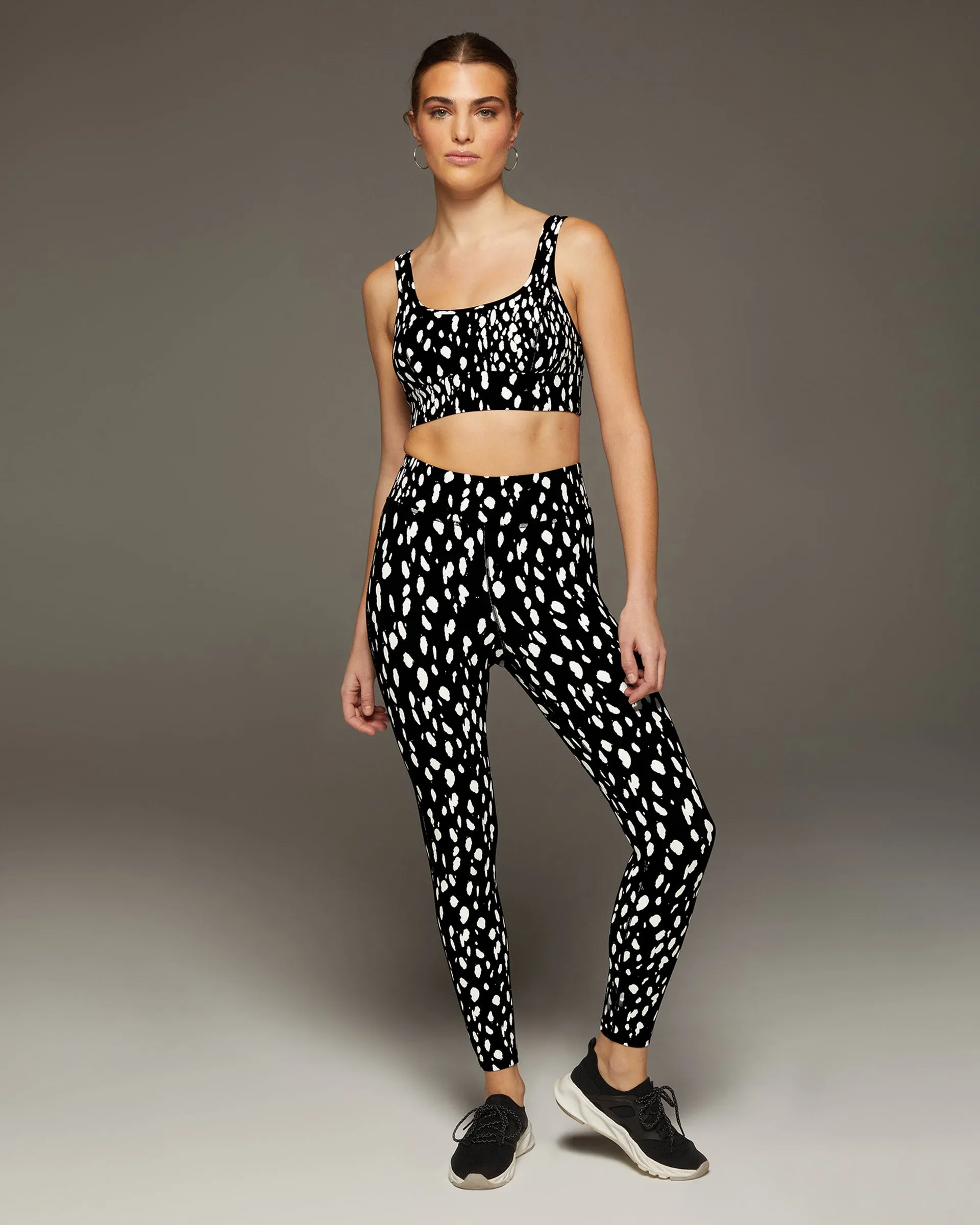 Basal Moondust Print Longline Bra