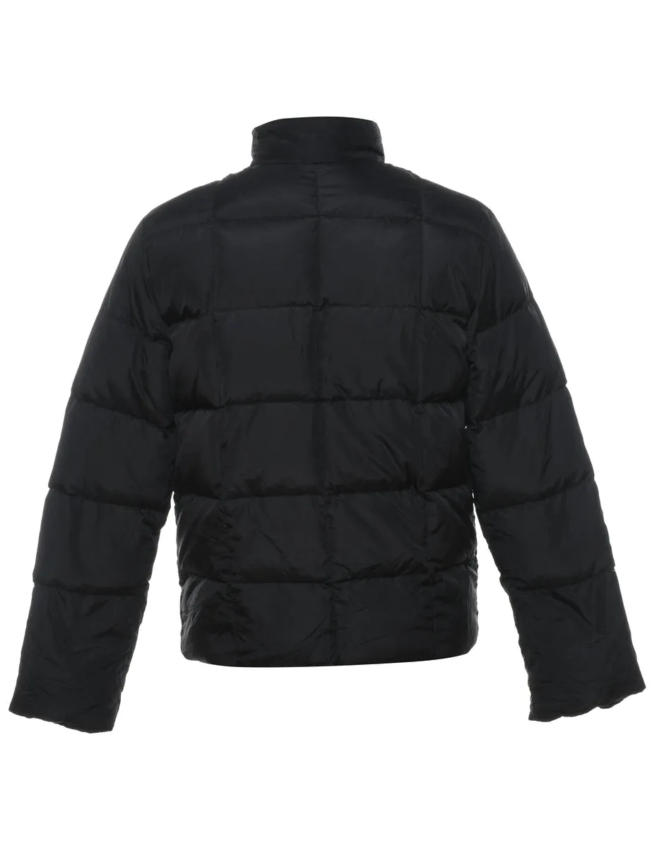 Black Classic Hilary Radley Zip-Front Jacket - S
