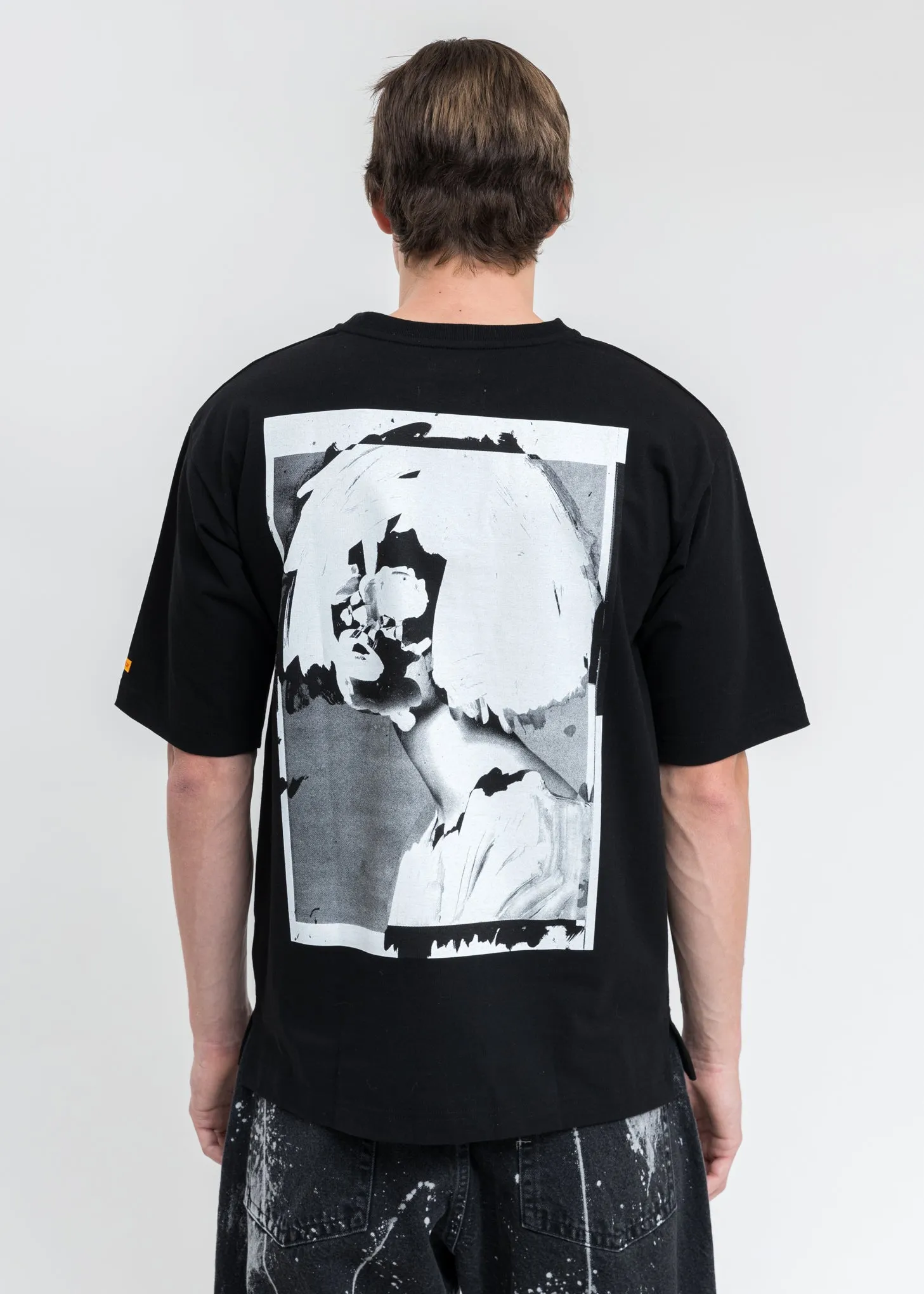Black KIDILL × EDWIN A Mess T-Shirt