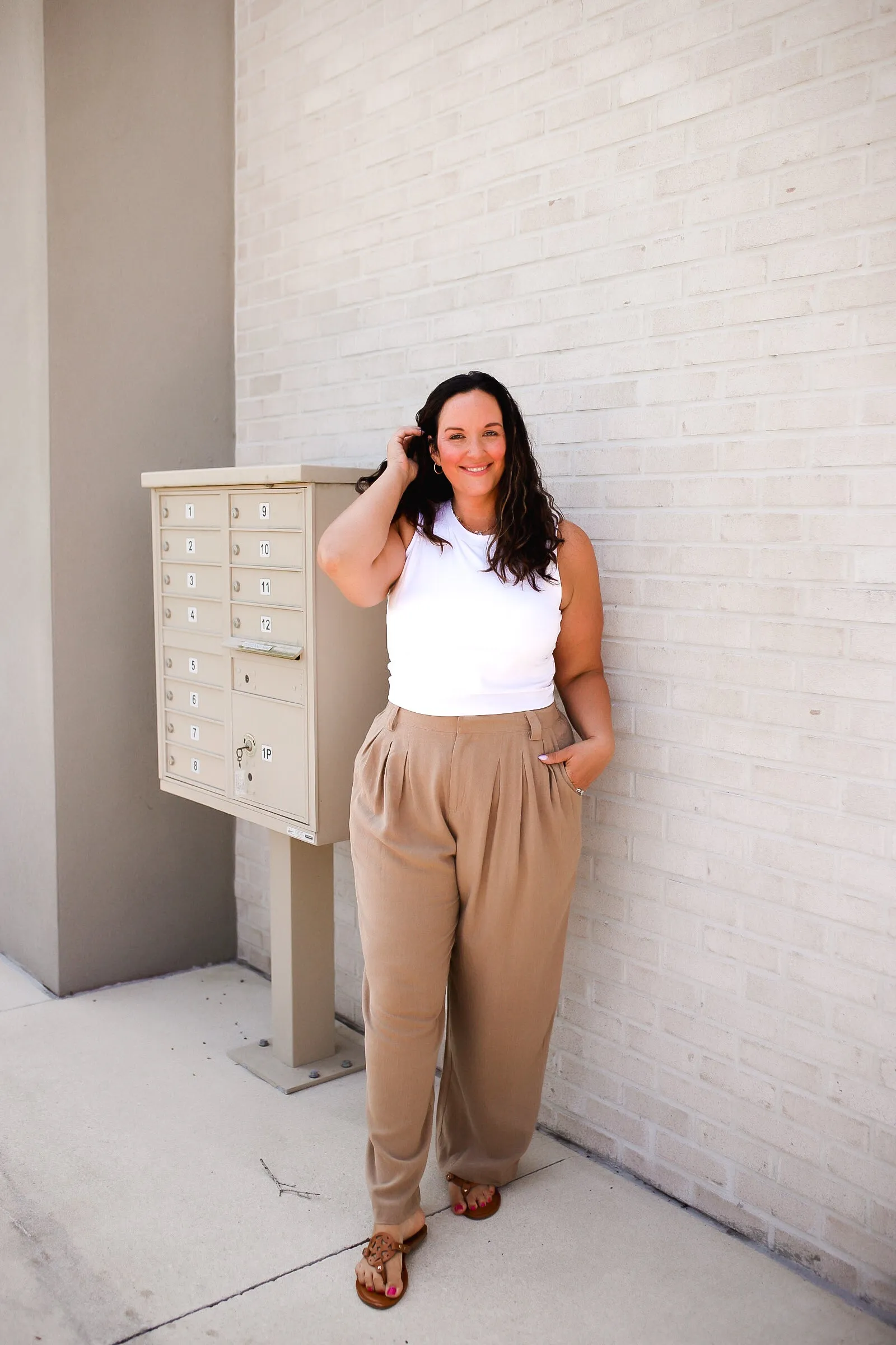Business Meeting Wide Leg Pants