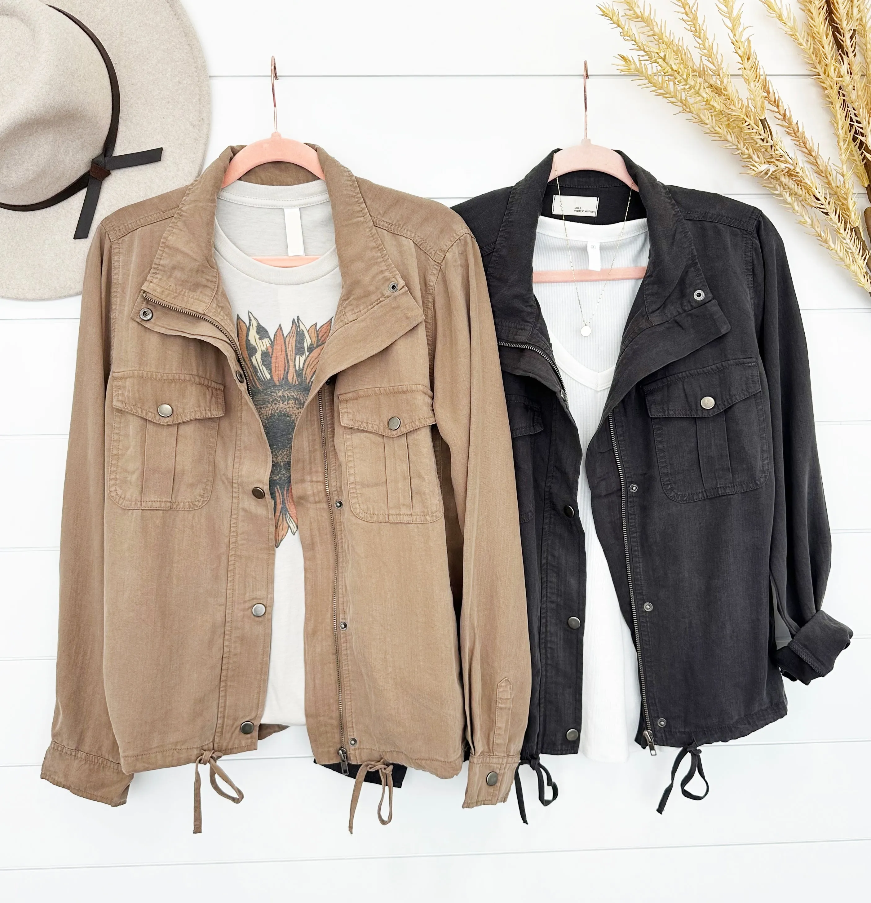 Classic Utility Jackets - 3 colors!