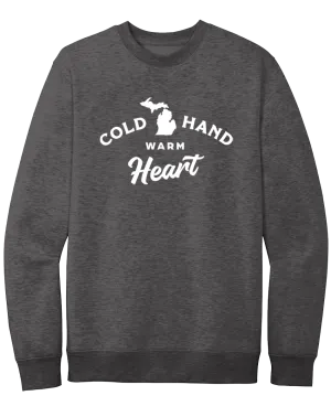 Cold Hand, Warm Heart Crewneck Sweatshirt