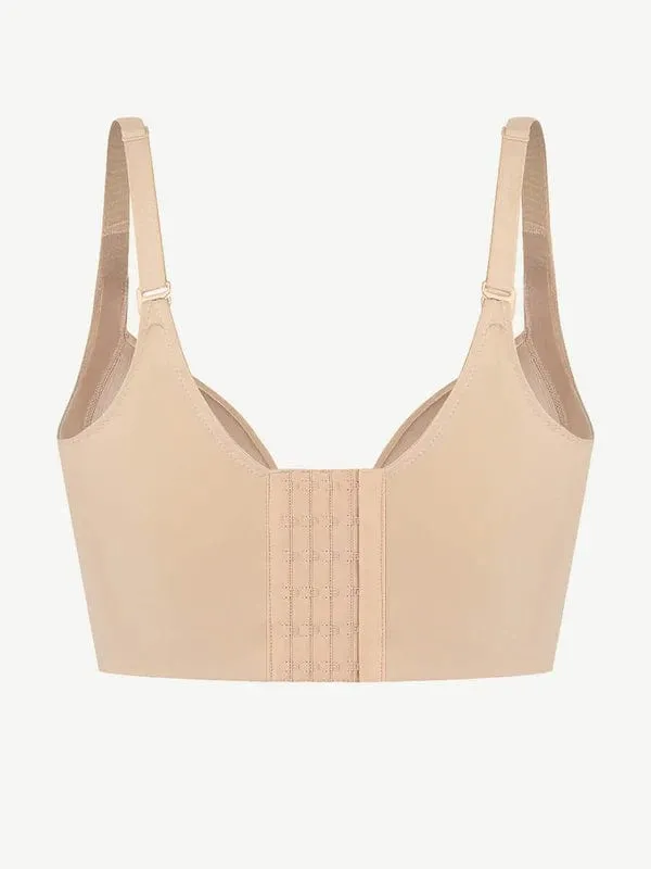 Comfortable Supportive Plunge Plus size Push Up Bra