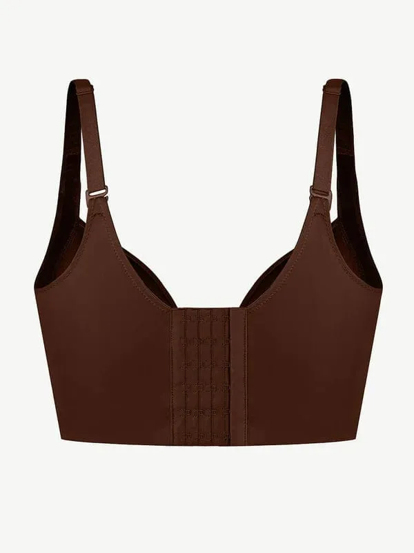 Comfortable Supportive Plunge Plus size Push Up Bra