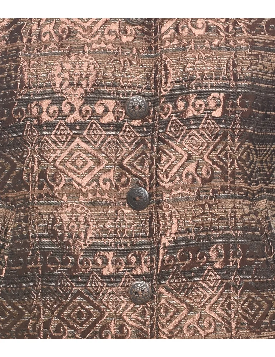 Embroidered Tapestry Jacket - XS
