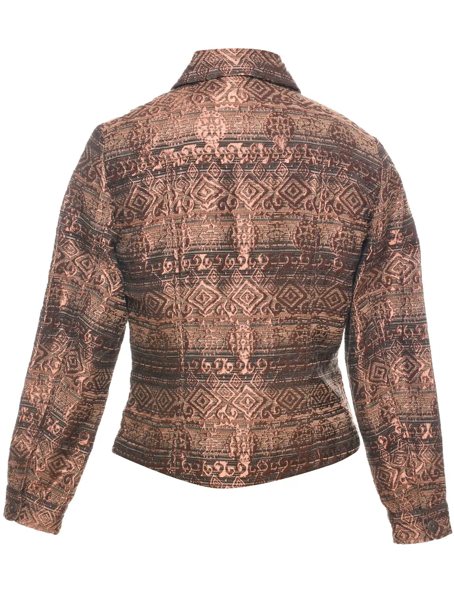 Embroidered Tapestry Jacket - XS