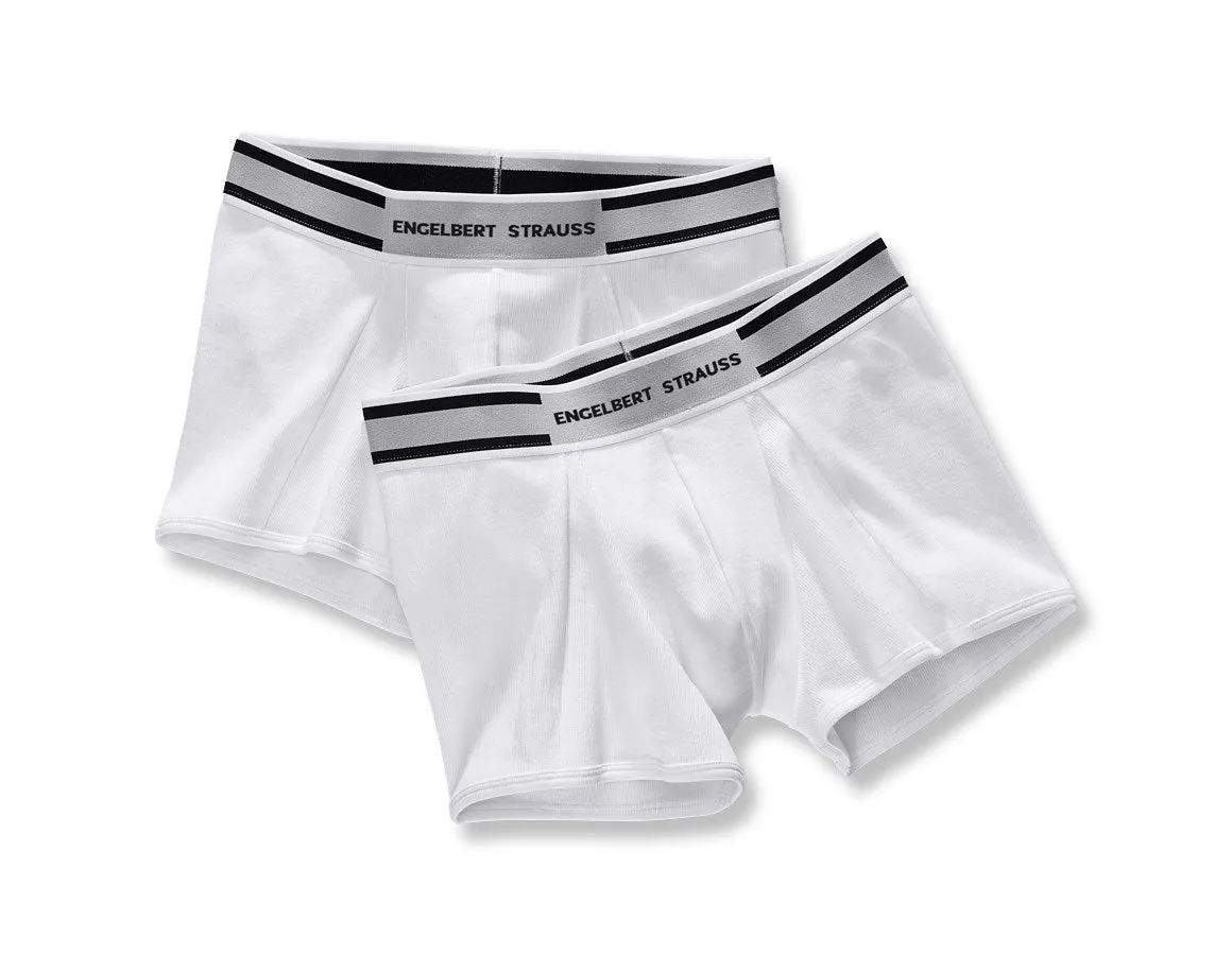 e.s. Cotton rib pants, pack of 2