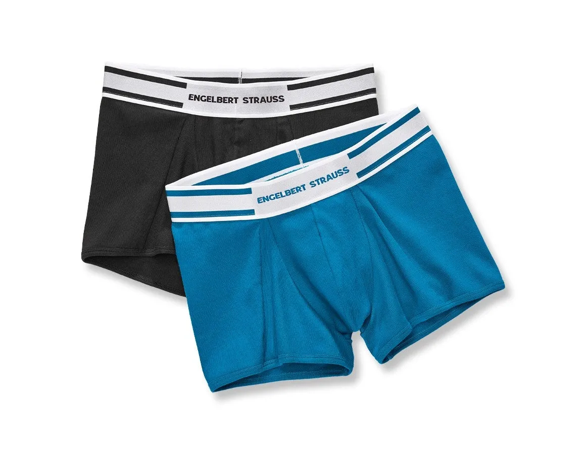 e.s. Cotton rib pants, pack of 2