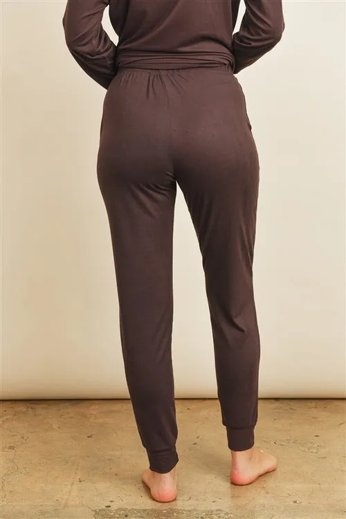 Fireside Brown Loungewear Pajama Set