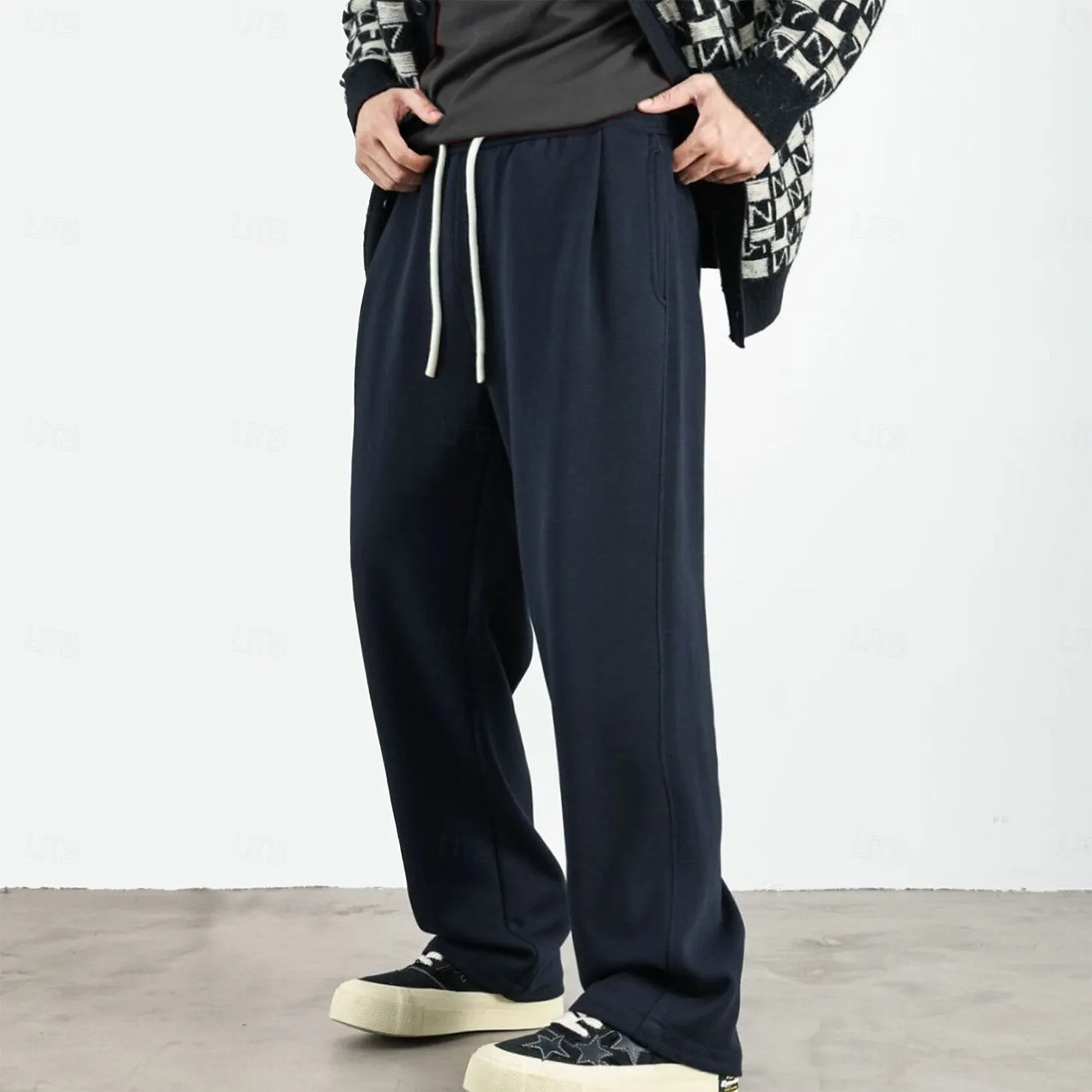 Fleece-lined Athletic Pants Active Joggers