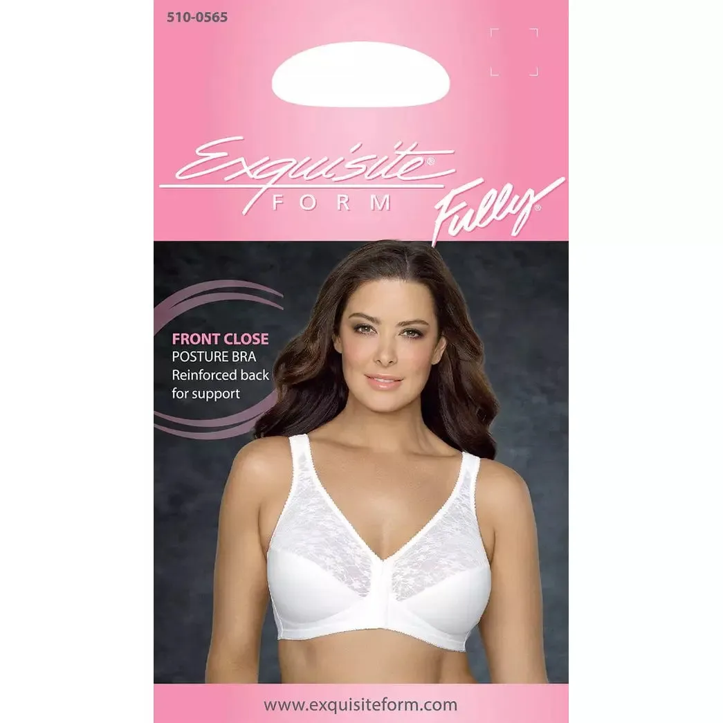 Front Close Wireless Lace Posture Bra