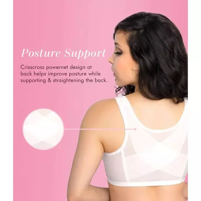 Front Close Wireless Lace Posture Bra