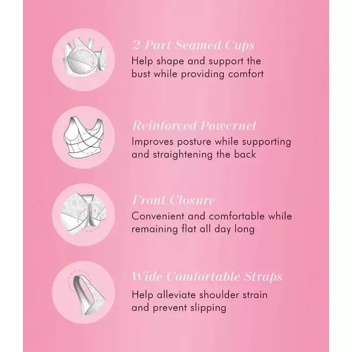 Front Close Wireless Lace Posture Bra