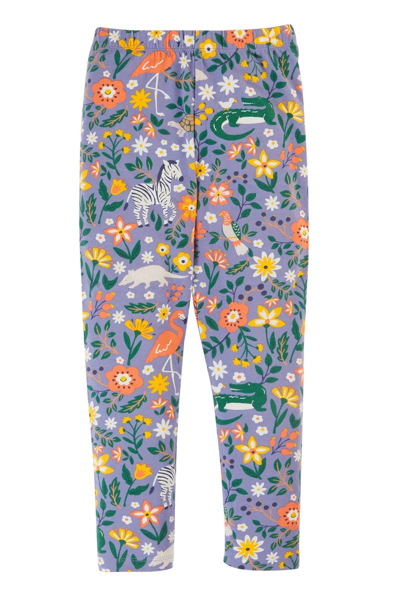 Frugi Libby Leggings 500090A4rffr Rainforest Friends
