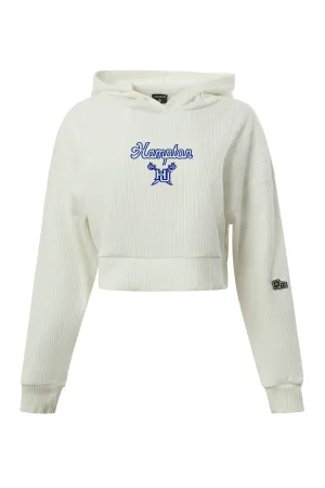 Hampton University Warm-Up Cropped Hoodie