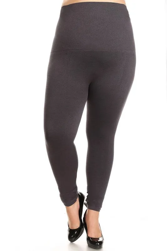 High Waist Leggings Plus Size