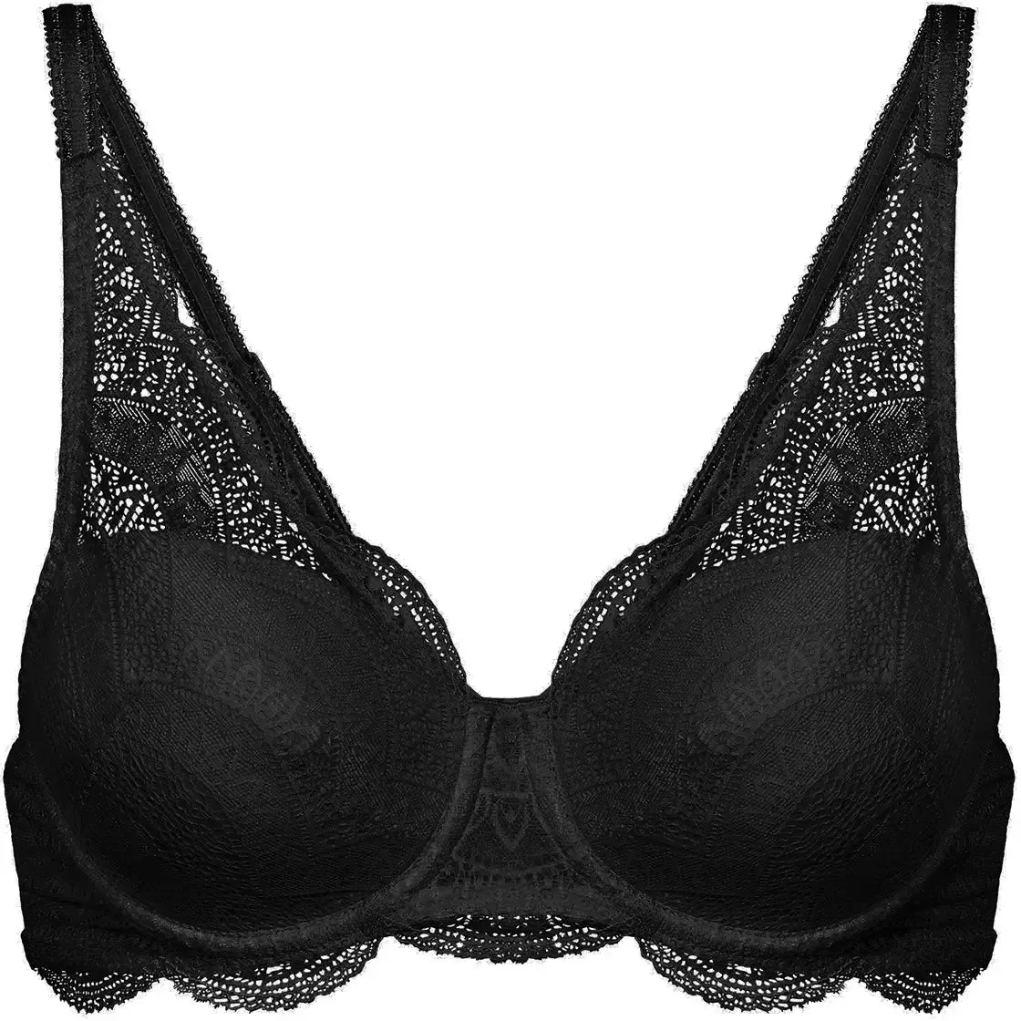 Karma 3D Spacer T-Shirt Bra In Black