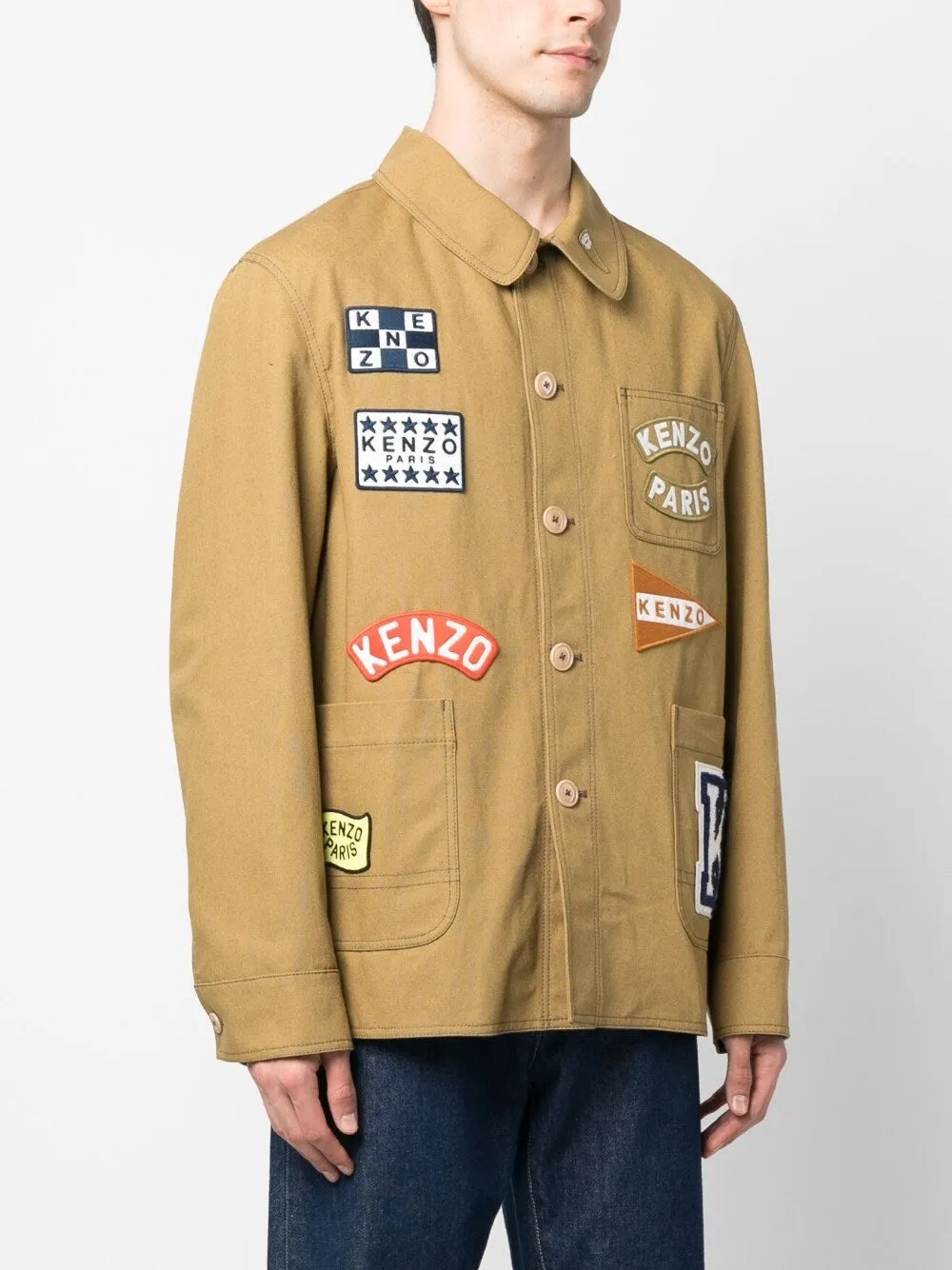 Kenzo Jackets Beige