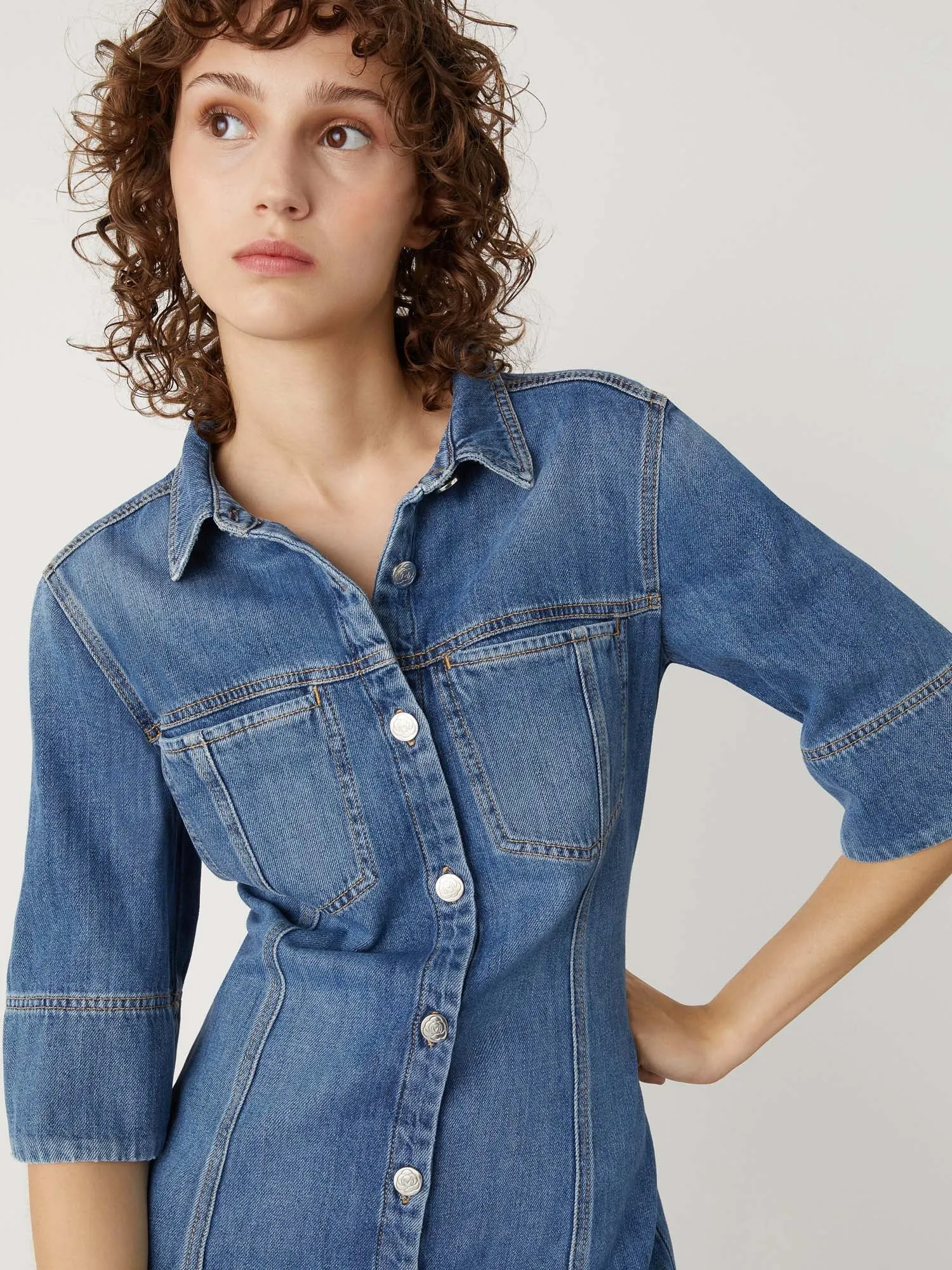 Marella Cabina Denim Dress