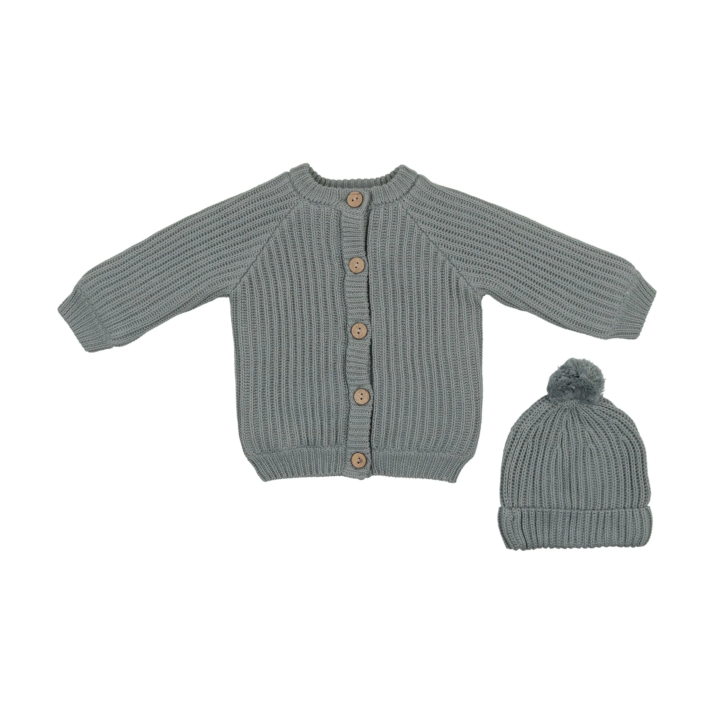 Mema Knits Infant Hooded Knit Jacket