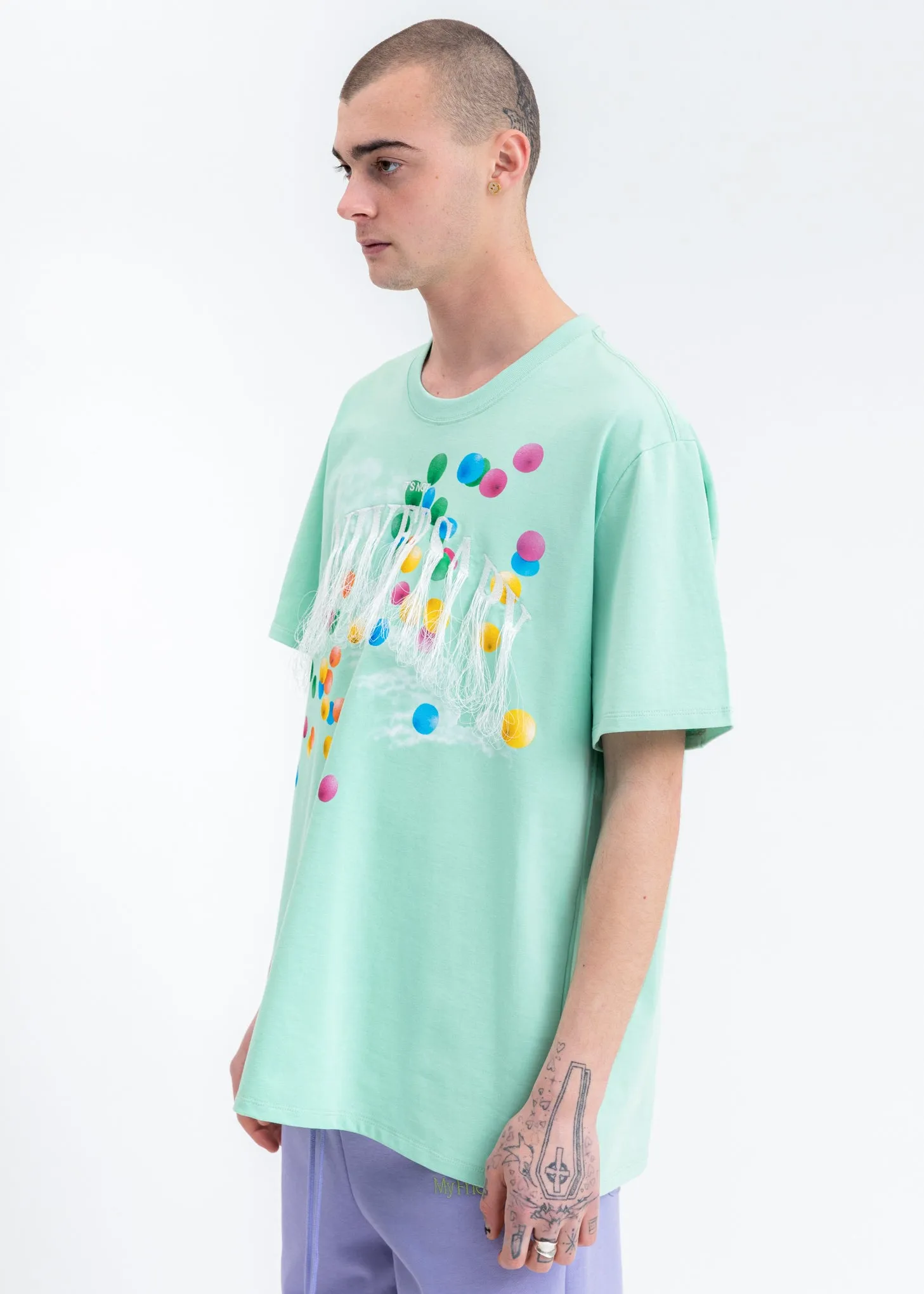 Mint Not Anniversary Embroidery T-Shirt