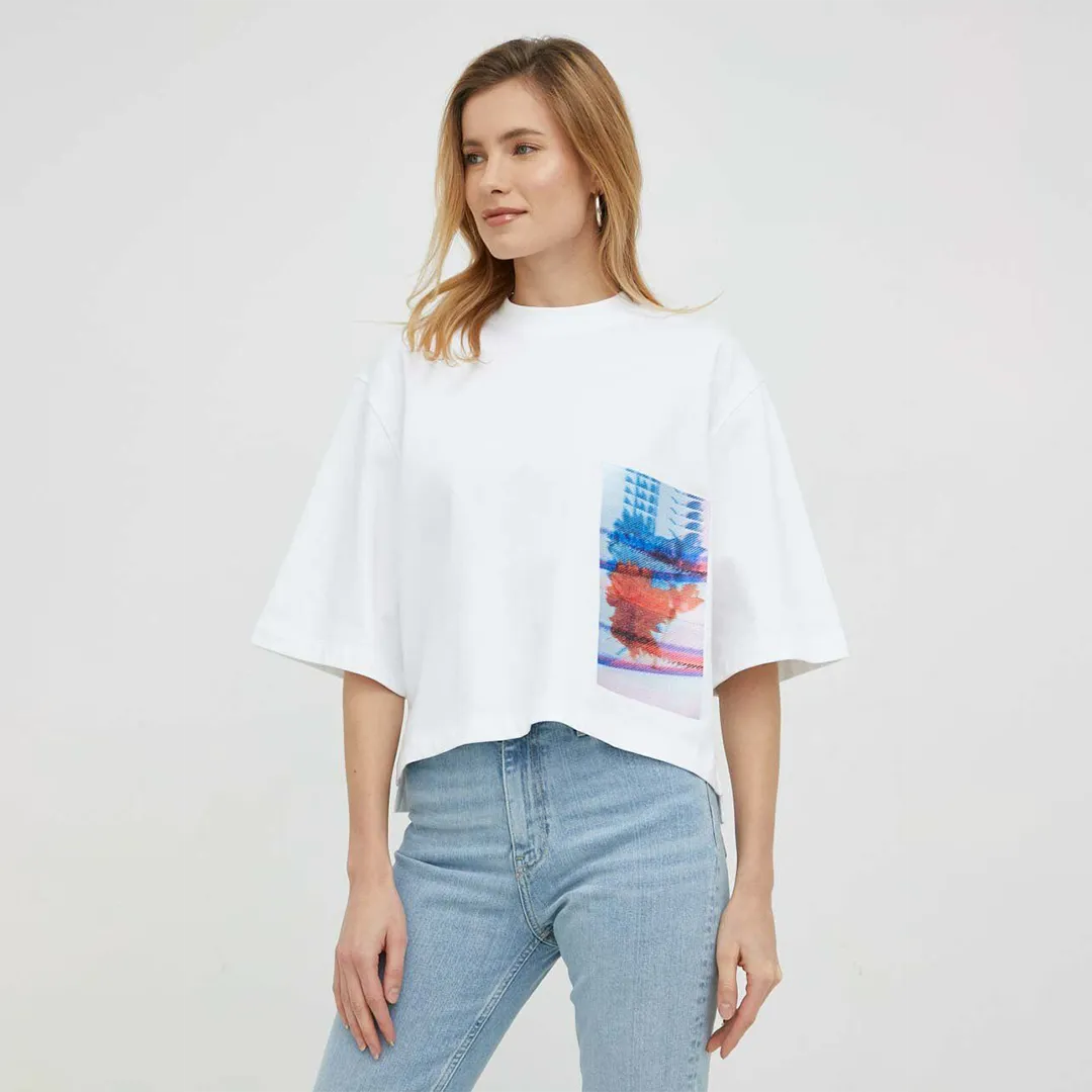 Motion Floral Aw Relaxed Tee