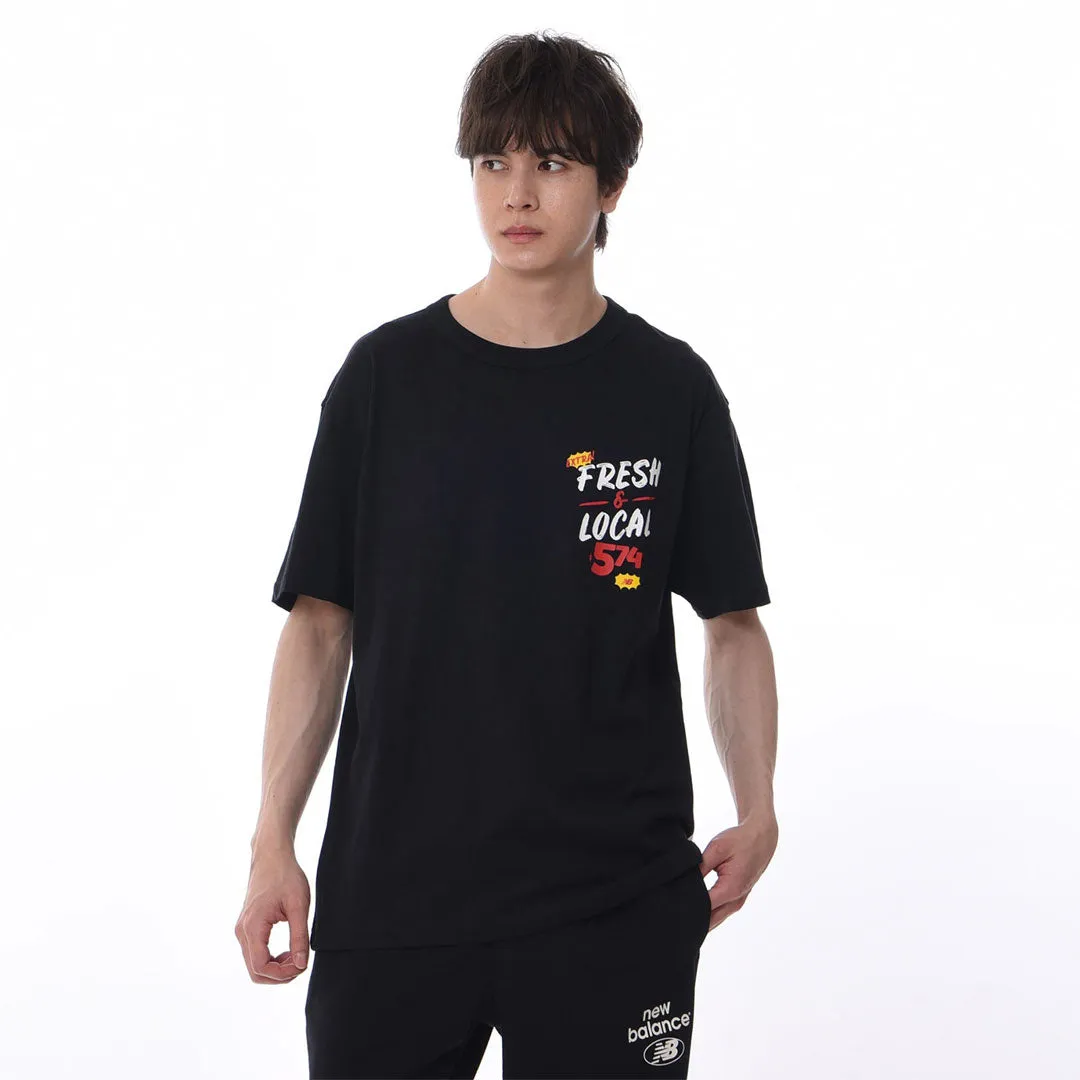 New Balance - Men's Essentials 574 Graphic T-Shirt (MT31521 BK)