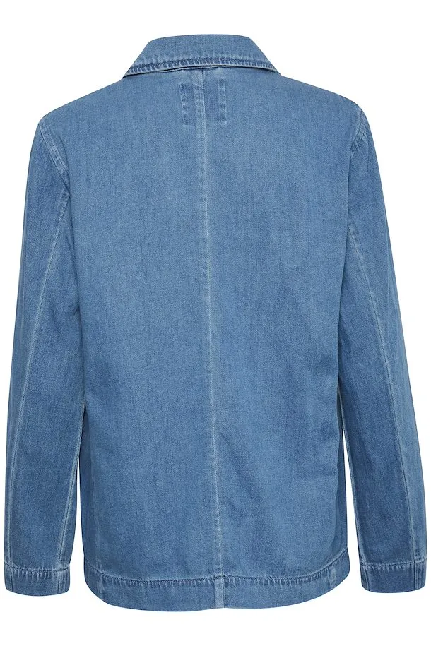 Part Two Cocco blazer Medium Blue Denim