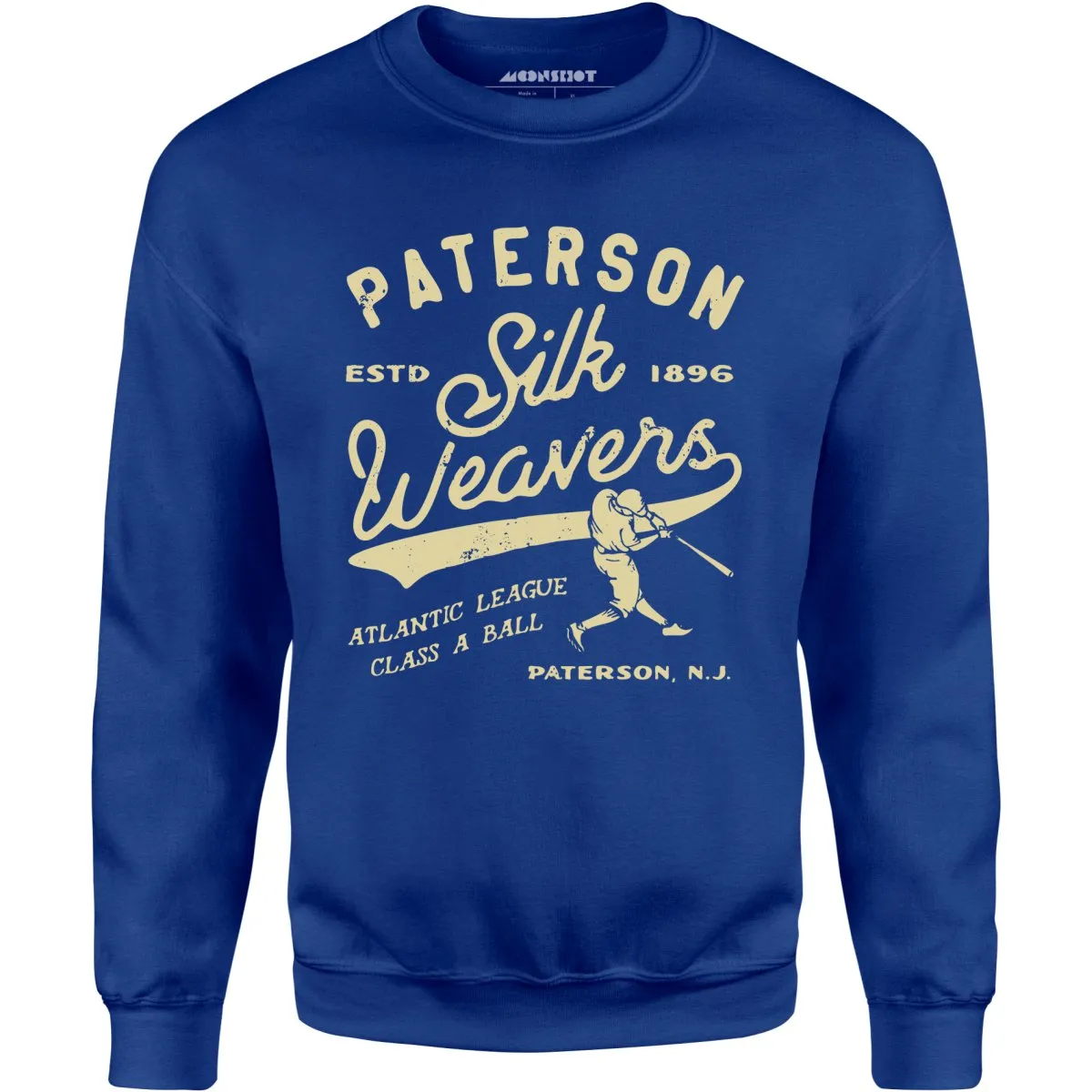 Paterson Silk Weavers - New Jersey - Vintage Defunct Baseball Teams - Unisex Sweatshirt