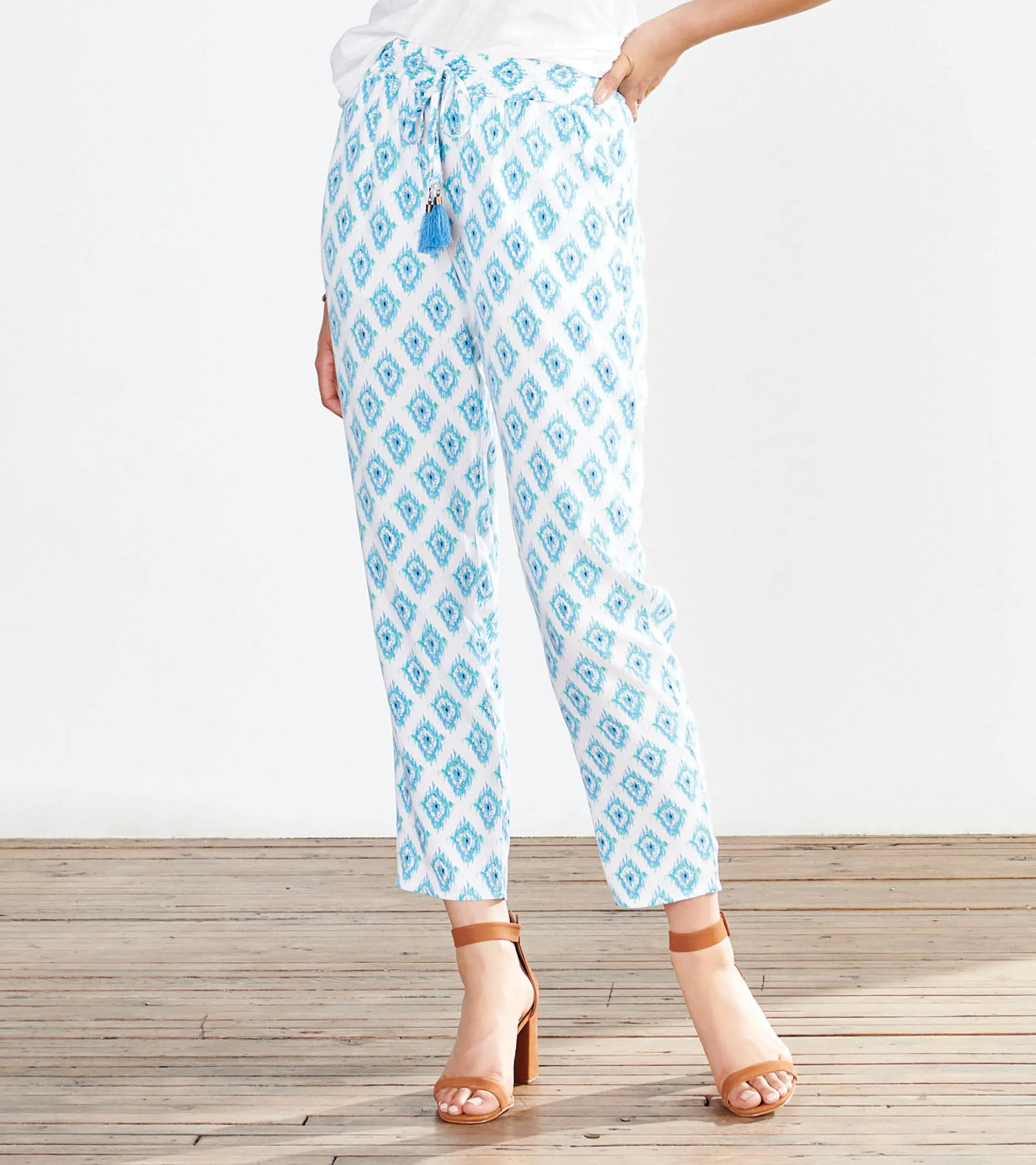 Pauline Trousers - Reflected Raindrops