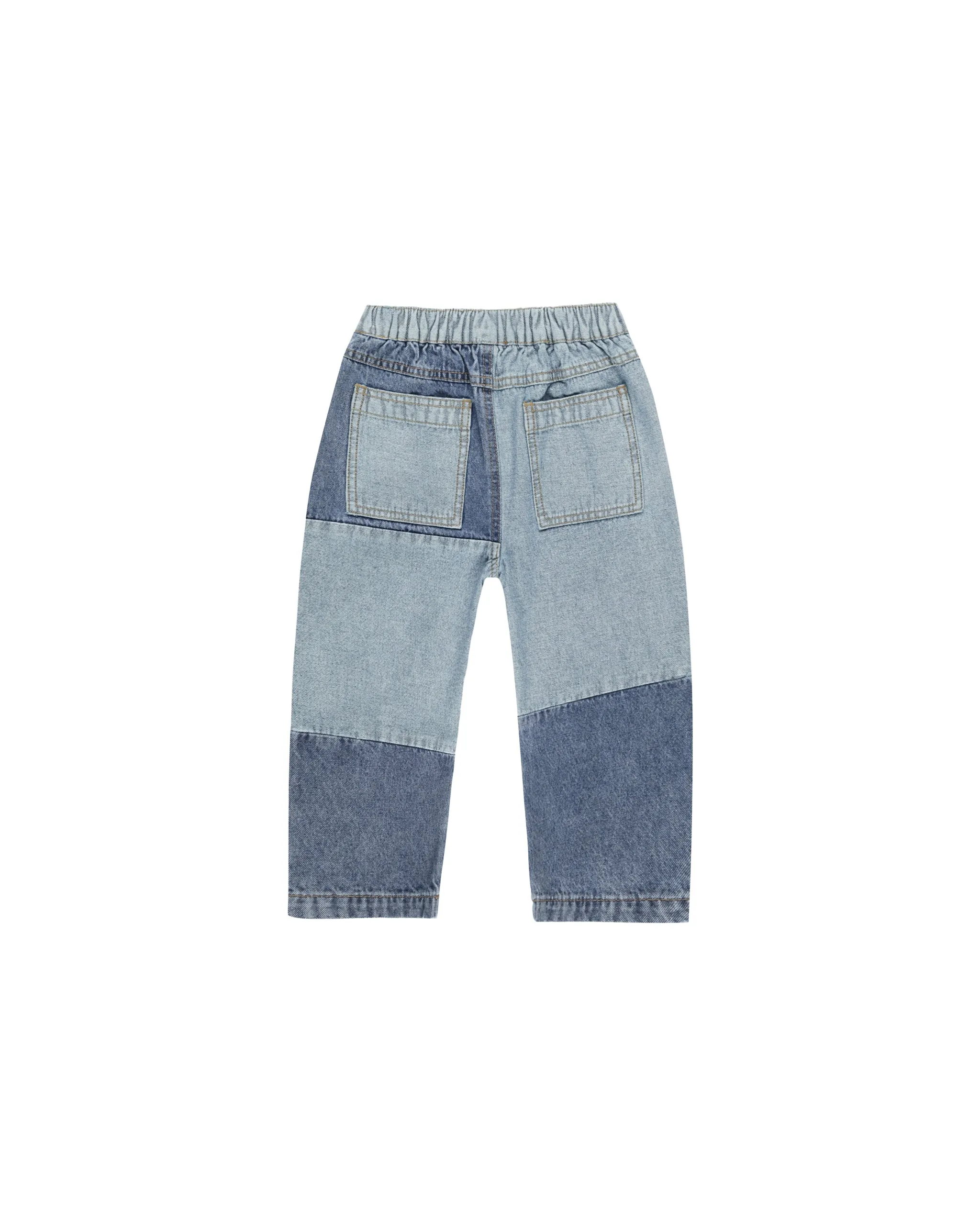 Rylee   Cru Baggy Pant Light Washed Denim
