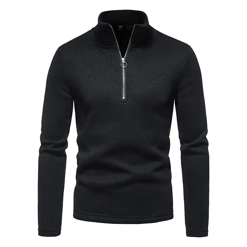 Warm Zipper Pullover