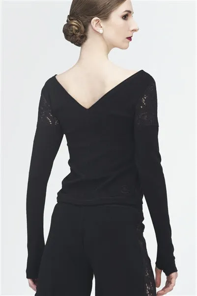 Wear Moi Bonny Youth Lace-Like Knitted Acrylic Sweater