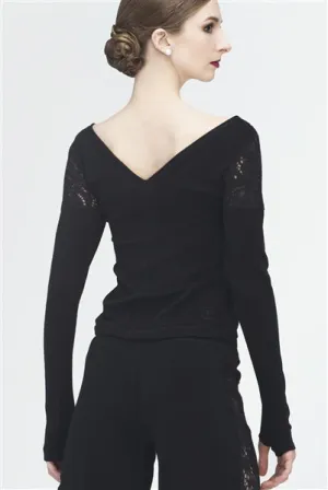 Wear Moi Bonny Youth Lace-Like Knitted Acrylic Sweater