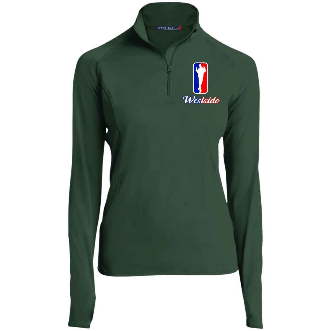 WESTSIDE Women's 1/2 Zip Pullover