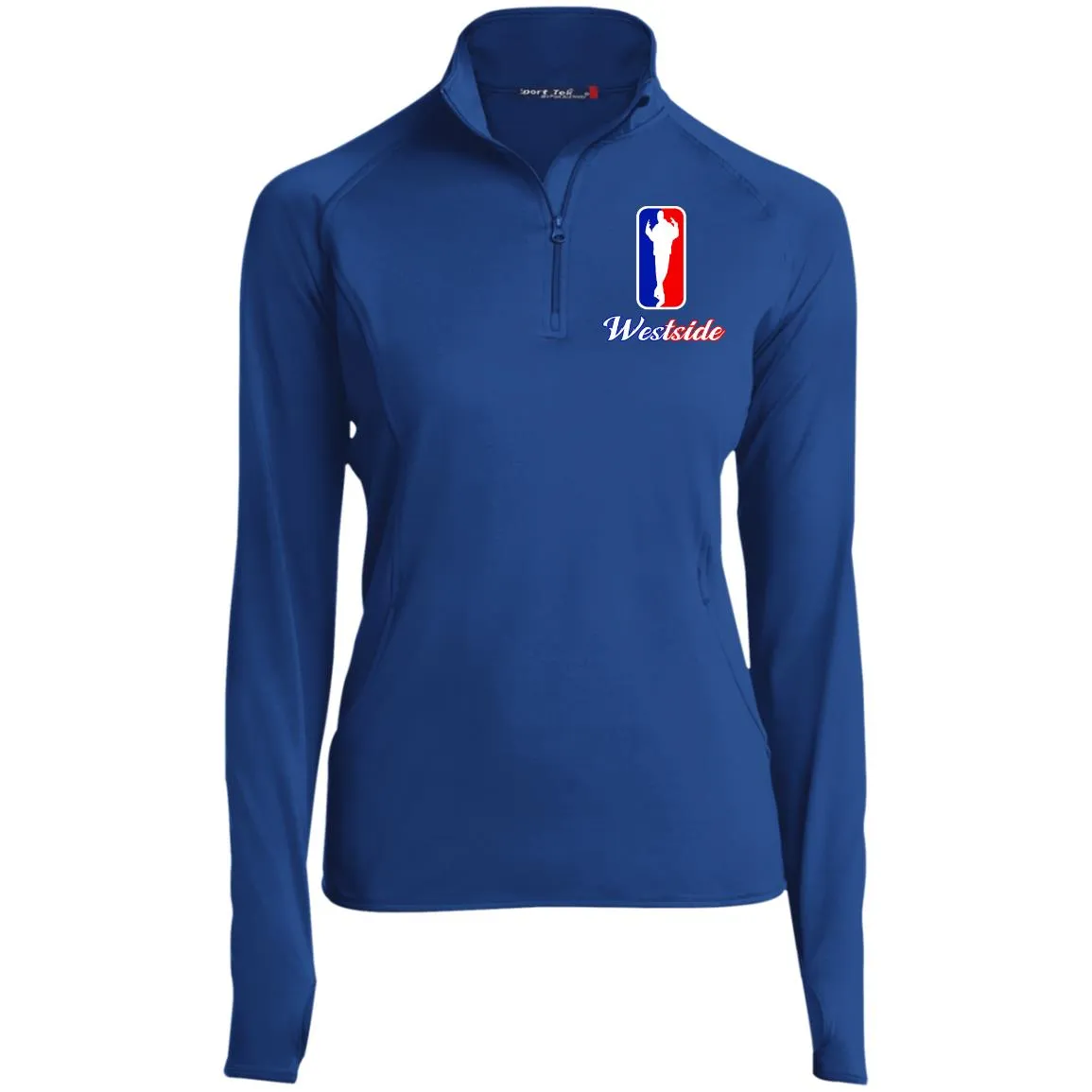 WESTSIDE Women's 1/2 Zip Pullover