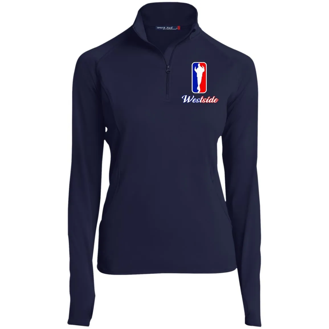 WESTSIDE Women's 1/2 Zip Pullover