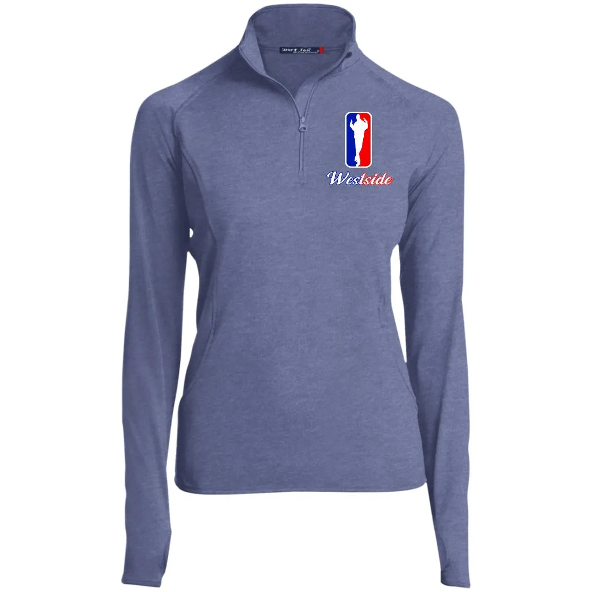 WESTSIDE Women's 1/2 Zip Pullover